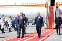 Jordanian King Abdullah II Ibn Al Hussein begins official visit to Vietnam