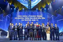 VTV inaugurates  and records first program in  Studio S1