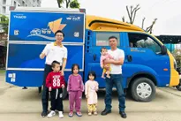 Kindness Bus's “sparks of love” to warm up winter in Nghe An