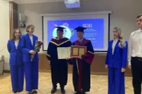 Vietnamese professor awarded honorary doctorate by Moscow institute