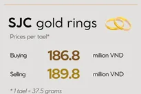 Infographic: Gold bar and ring prices hit record on January 29