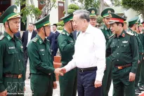 Party chief extends Tet greetings to border guards in Dak Lak province