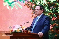 PM hosts New Year reception for outstanding artists, journalists, athletes