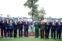 Party leader attends launch of tree planting festival in Hanoi