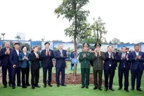 Party leader attends launch of tree planting festival in Ha Noi