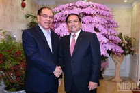PM visits former Party General Secretary, offers incense to late leaders ahead of Tet