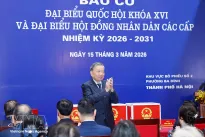 Party General Secretary casts ballot in Hanoi's Ba Dinh ward