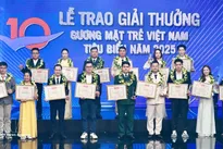 Top 10 Vietnamese Outstanding Young Faces of 2025 honoured