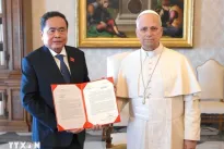 NA Chairman meets Pope Leo XIV at the Vatican
