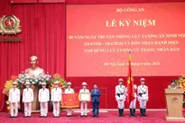 Homeland security force awarded top honour on 80th anniversary