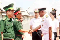 Indian Navy flotilla begins goodwill visit to Ho Chi Minh City