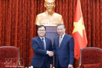 Party General Secretary, State President receives outgoing Korean Ambassador