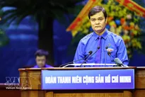 Bui Quang Huy re-elected First Secretary of 13th HCYU Central Committee