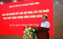 Xây dựng Đảng bộ Khối các cơ quan Trung ương trong sạch, vững mạnh trong kỷ nguyên vươn mình của dân tộc
