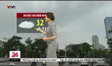 Bản tin thời tiết 11h30 - 08/5/2025