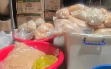 Ninh Bình: 100kg ruốc gà không rõ xuất xứ bị lực lượng chức năng phát hiện