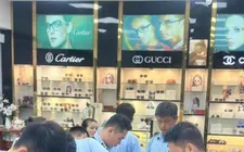 Thu giữ lô kính mắt giả mạo nhãn hiệu nổi tiếng, trị giá hàng trăm triệu đồng