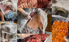 Chặn đứng container chở hơn 20 tấn nội tạng bốc mùi trên đường vào Nam tiêu thụ