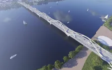Bố trí đất triển khai cầu Trần Hưng Đạo trong năm 2025