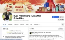 Dược phẩm Hoàng Hường Meli bị ‘réo tên’ vì vi phạm quảng cáo