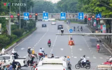 Tuyến đường Võ Chí Công sẽ chính thức phân làn giao thông từ ngày 9/7