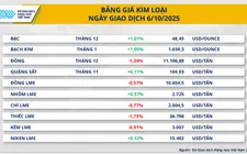 Giá bạch kim chạm mức cao nhất trong 13 năm qua