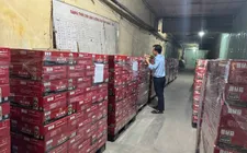 Phát hiện hơn 3.200 thùng bia ngoại không rõ nguồn gốc tại TP Hồ Chí Minh
