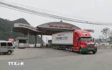 Xuất nhập khẩu qua ga Đồng Đăng tăng trưởng mạnh