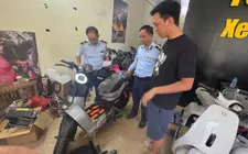 Phát hiện cơ sở kinh doanh xe đạp điện ''trá hình''