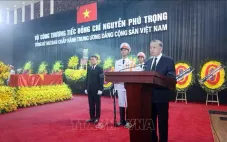 Chủ tịch nước Tô Lâm đọc Lời điếu tại Lễ truy điệu Tổng Bí thư Nguyễn Phú Trọng
