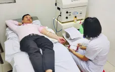 Truyền máu hiếm kịp thời, cứu sống bệnh nhân xơ gan nguy kịch