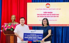 Từ cam kết bền vững đến hành động cộng đồng: BAT Việt Nam hỗ trợ đồng bào sau bão lũ