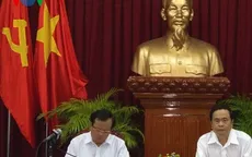 Bí thư Thành ủy Hà Nội Phạm Quang Nghị làm việc tại Cần Thơ