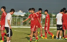 Thể hình ấn tượng của U19 Trung Quốc