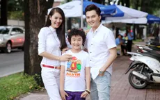 "Chí Phèo" Nam Cường bắt cặp cùng cậu bé tóc xù Hoàng Anh
