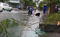 Hải Phòng sau bão số 3: Nước ngập, cây đổ, giao thông gặp khó