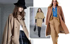 Mùa Đông ấm áp với gam màu camel