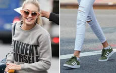 Gigi Hadid - siêu mẫu ‘nghiện’ giày thể thao