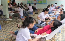 Hôm nay (7/4), Ngày toàn dân hiến máu tình nguyện