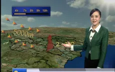Bật mí hậu trường thực hiện bản tin thời tiết của VTV
