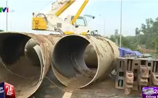 Đường ống nước sông Đà vỡ lần thứ 14: Một số quận 2 ngày nữa mới có nước