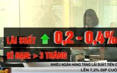 Nhiều ngân hàng tăng lãi suất tiền gửi VNĐ dịp cuối năm