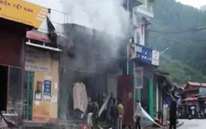 Yên Bái: Cháy cây xăng, 1 người bị bỏng
