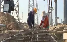 Tết sớm trên công trường truyền tải điện