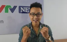 Diễn viên Quang Minh gửi lời chúc tới VTV