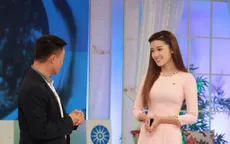 Á hậu Huyền My mất ngủ vì lần đầu dẫn trên sóng trực tiếp