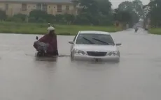 Mưa to tại Hà Nội: Một số điểm sẽ còn ngập úng hết hôm nay