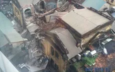 Chưa có hướng giải quyết đối với ngôi biệt thự cổ bị sập tại Hà Nội