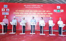 Thông hầm gói thầu số 4, đường cao tốc Đà Nẵng - Quảng Ngãi