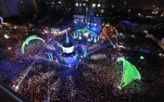 Hà Nội: Sôi động lễ hội đếm ngược chào 2015 tại hồ Thiền Quang